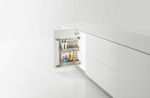 Manufacturer interior furniture Kitchen Sink yang Lebih Terorganisir dengan Sistem Penyimpanan Cerdas