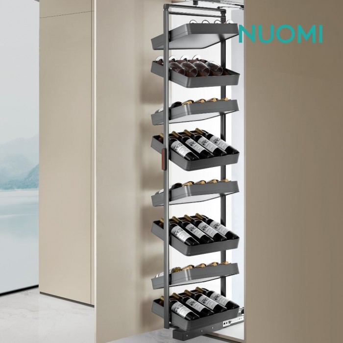 ENCANTO Rotating Wine Rack 8 Tiers